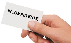 incompetente